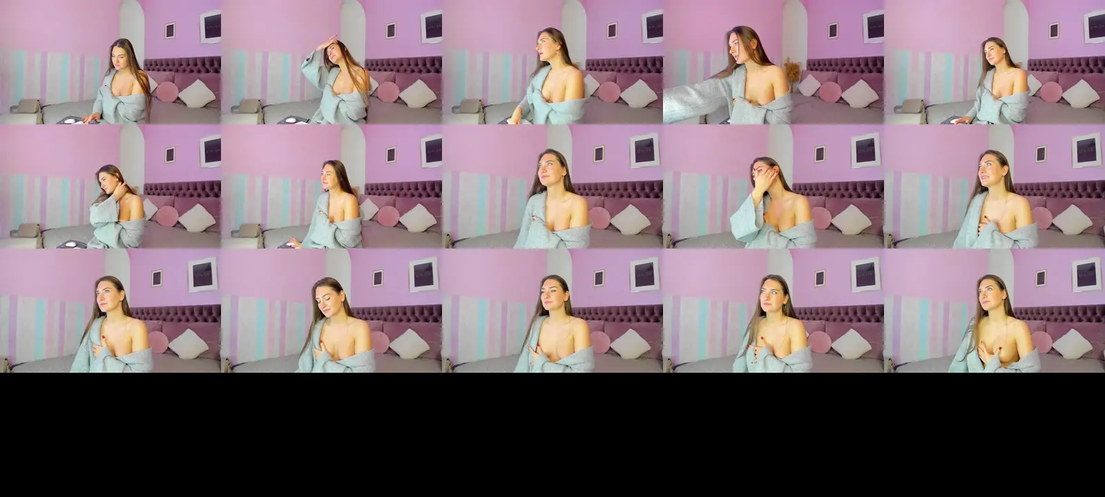 Evalaniss photo contact sheet