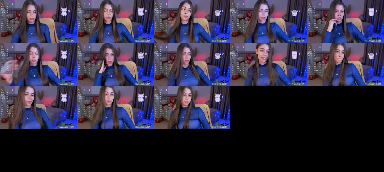 Heileymeow photo contact sheet