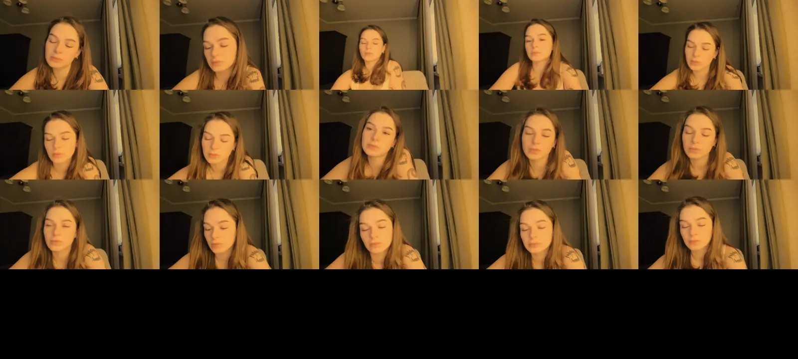 HeyAlisa photo contact sheet