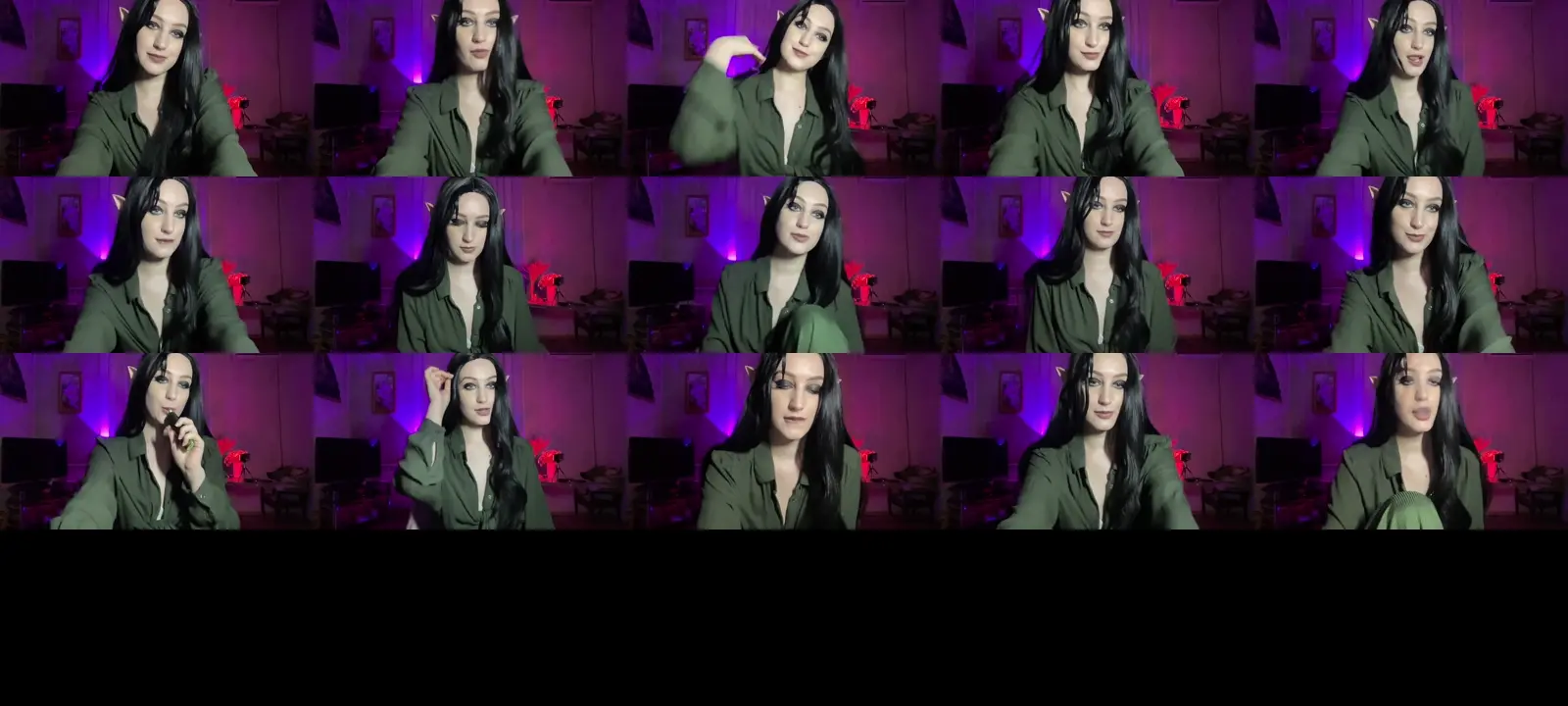 MiaaVelvvet photo contact sheet