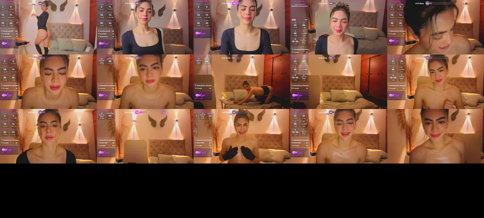 Nathaly_skyy photo contact sheet