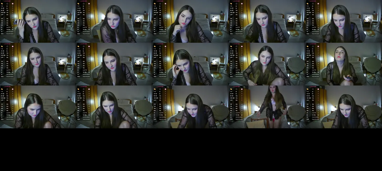 OhmySophiee photo contact sheet