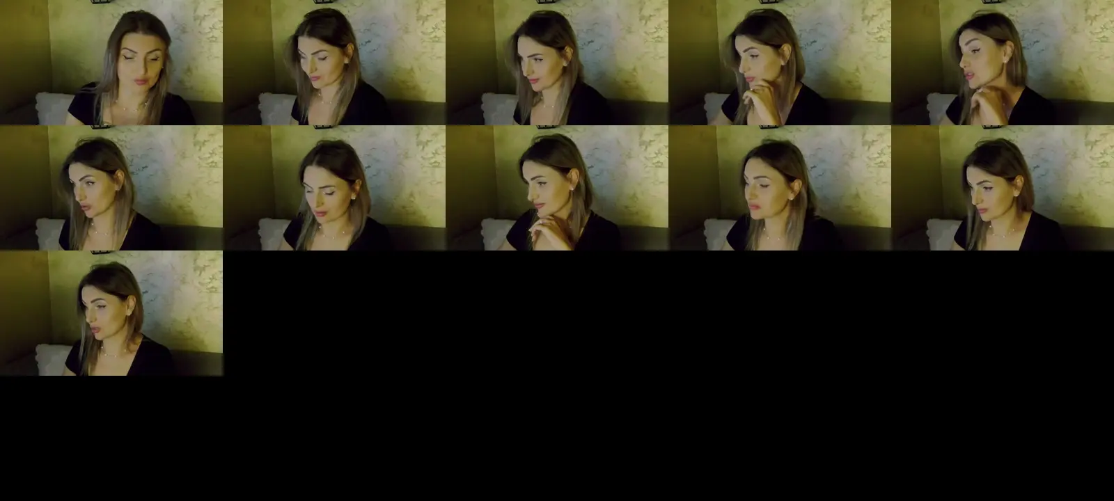 OlivyaMoon photo contact sheet