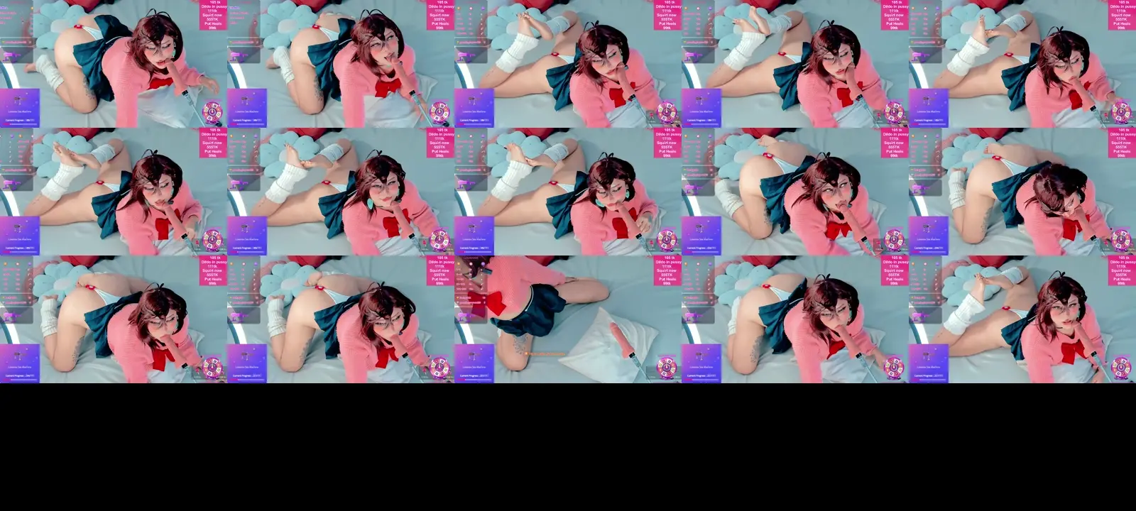 Sweetalien photo contact sheet