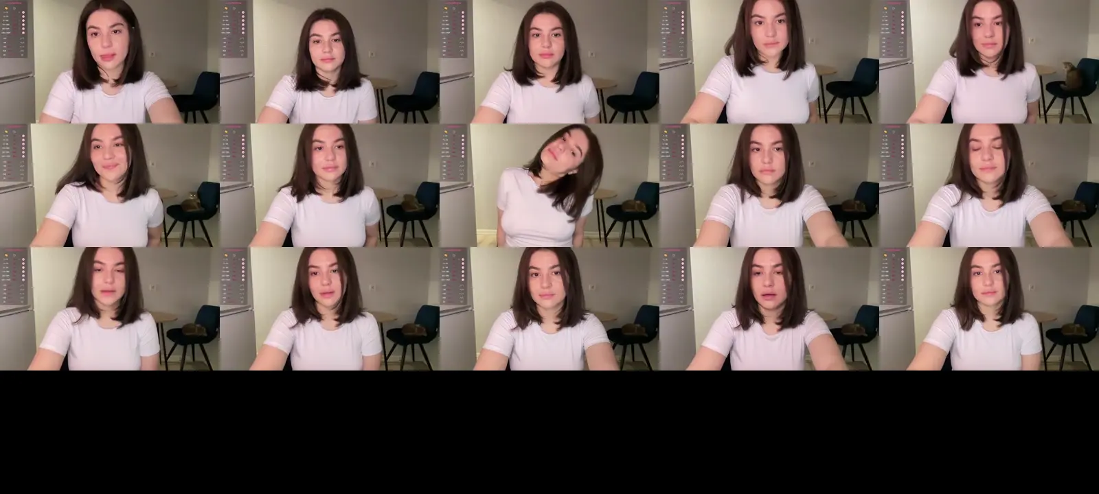 Your_AmyX photo contact sheet