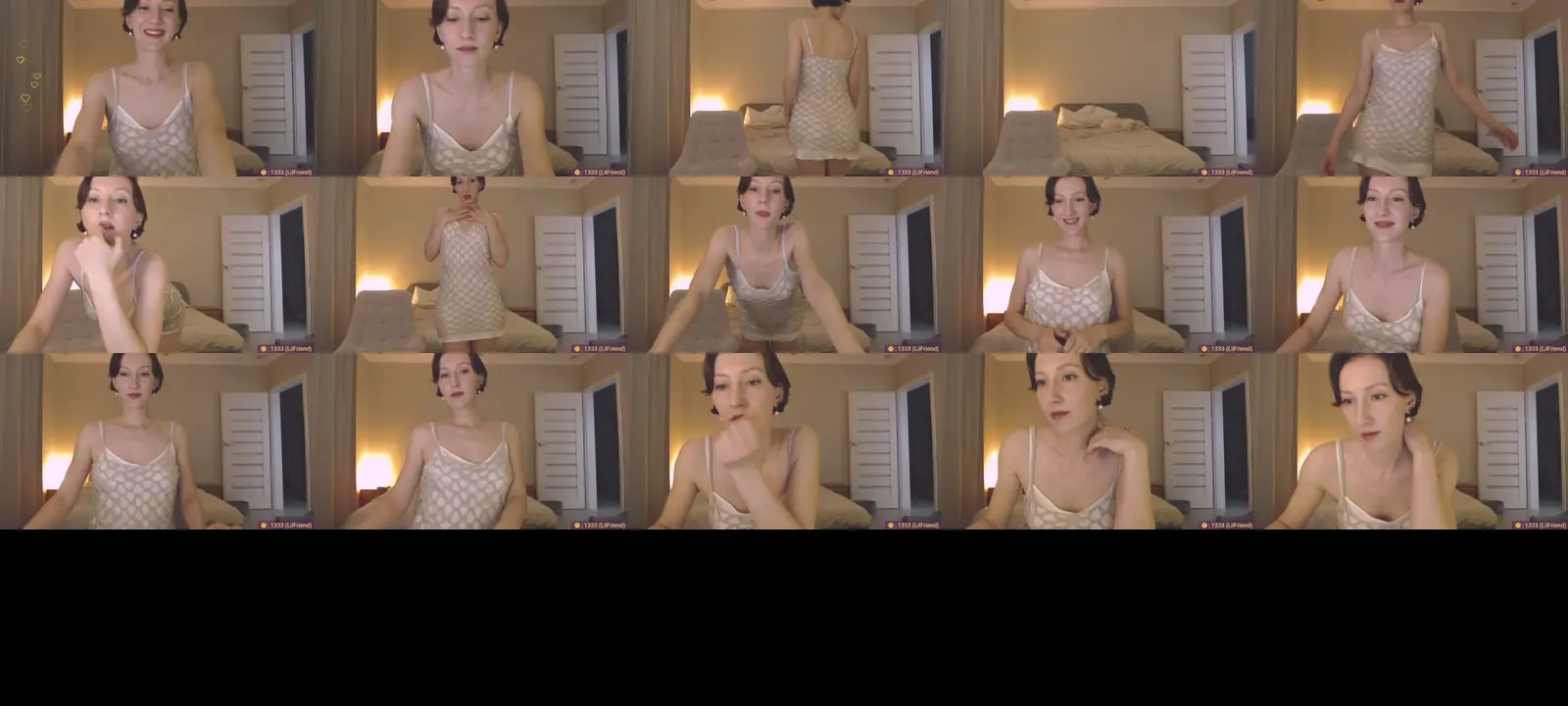 AnnaLuv photo contact sheet