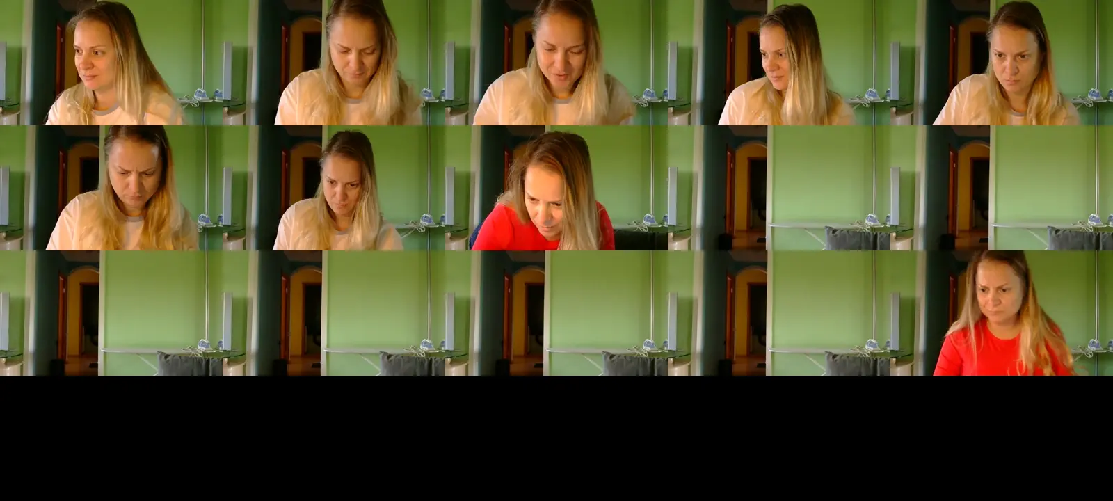 FriendMila photo contact sheet