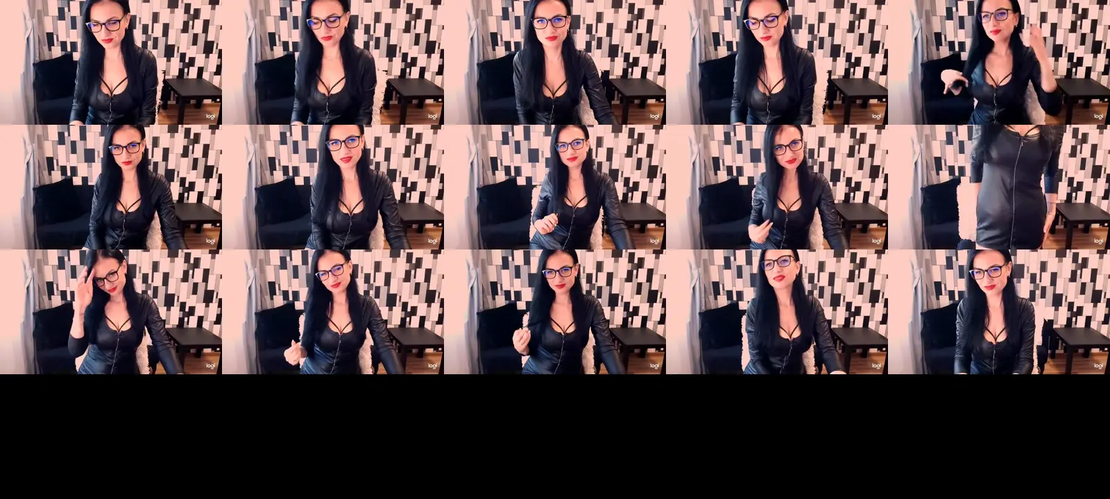 GoddessMimi photo contact sheet