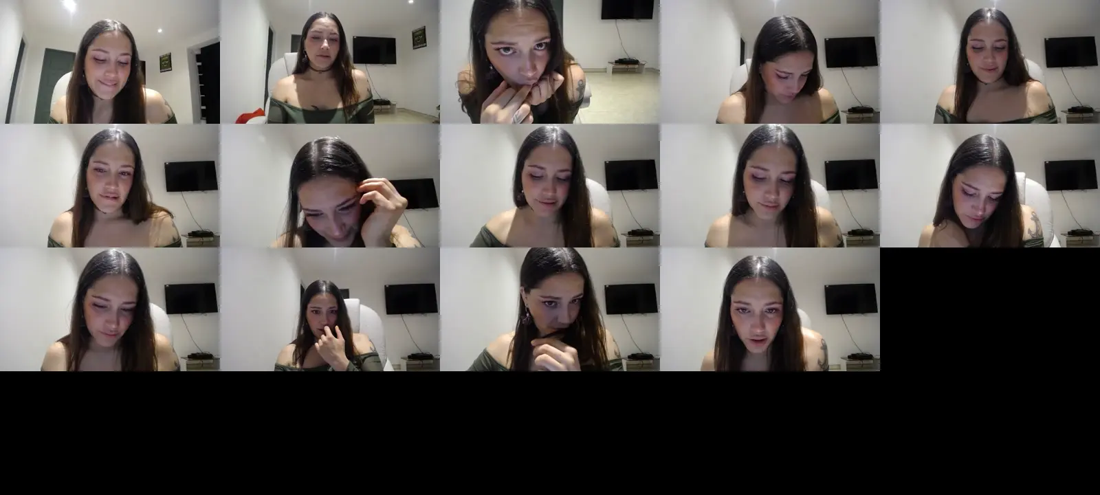 Heidy_klum_ photo contact sheet