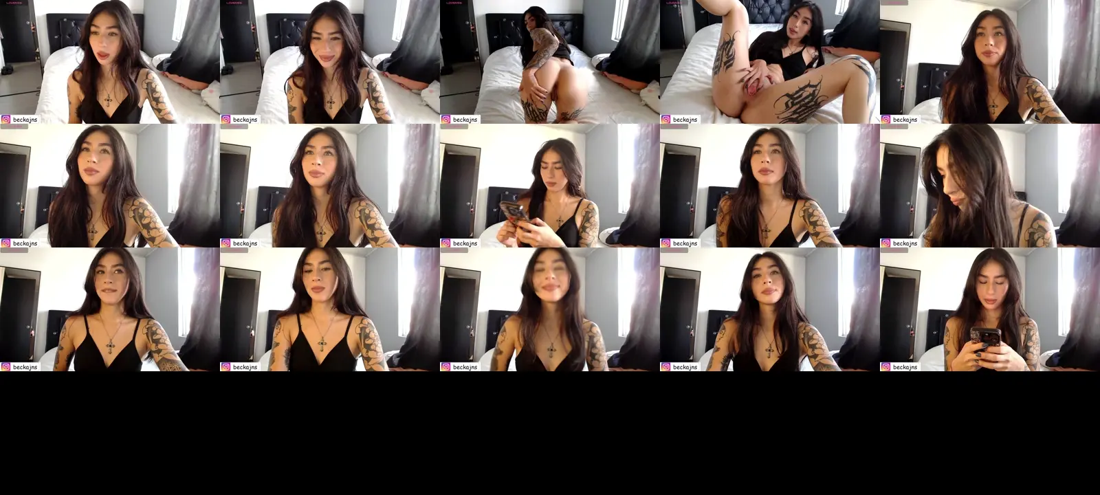 Imeiyou photo contact sheet