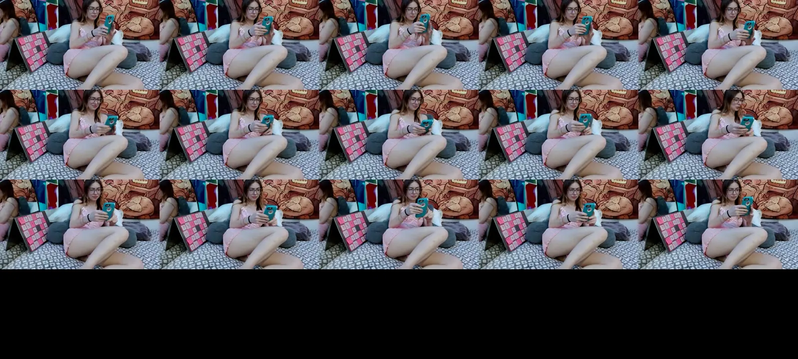 LilLexaFetish photo contact sheet