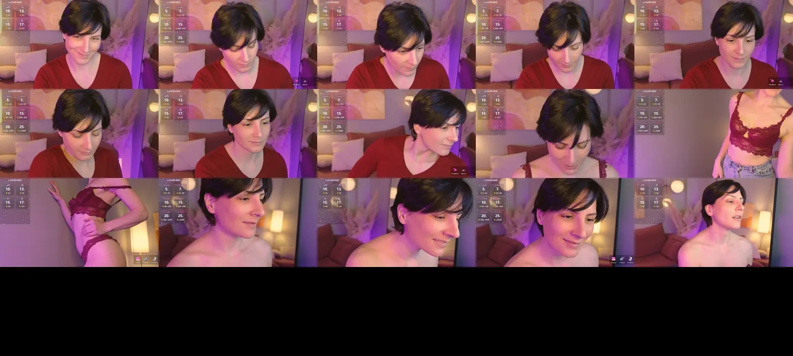 LorenDaze photo contact sheet