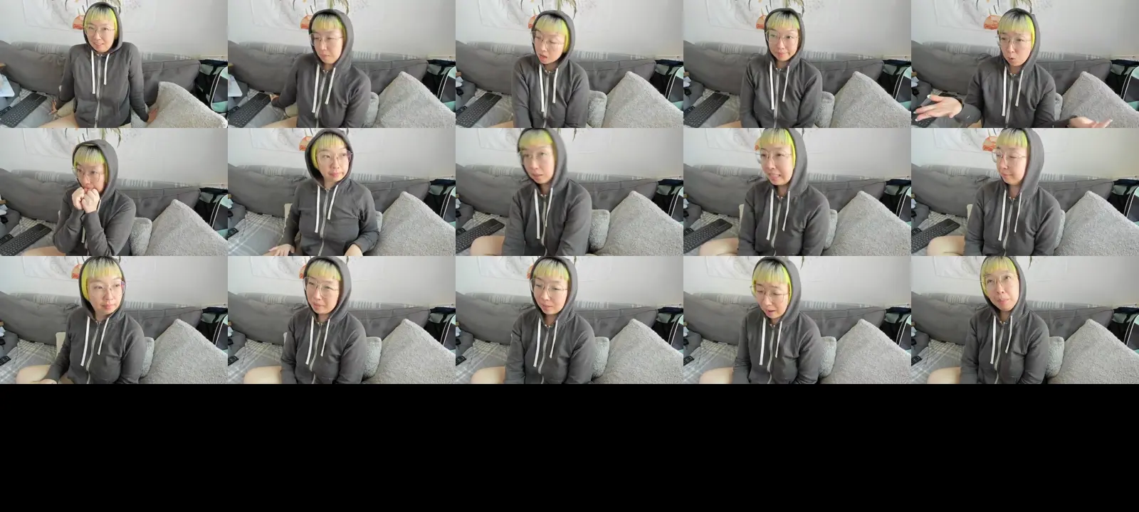 LuxGray photo contact sheet