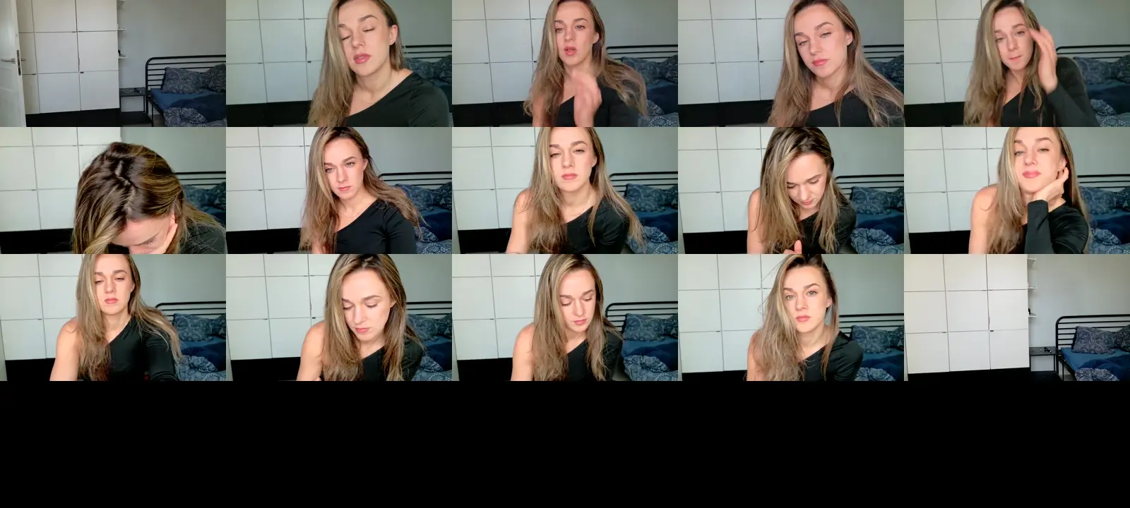 Mmminnie photo contact sheet