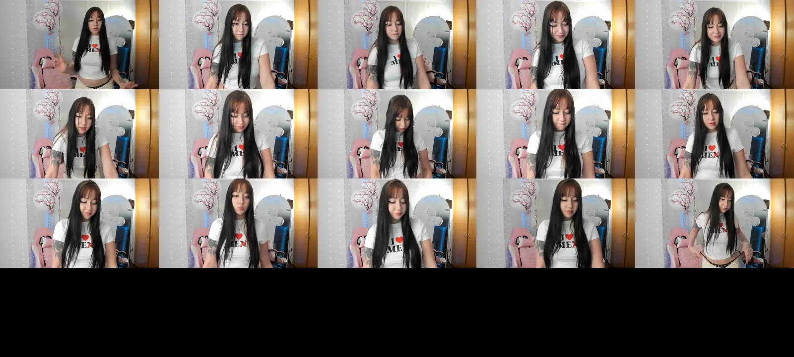 Billieefiree photo contact sheet