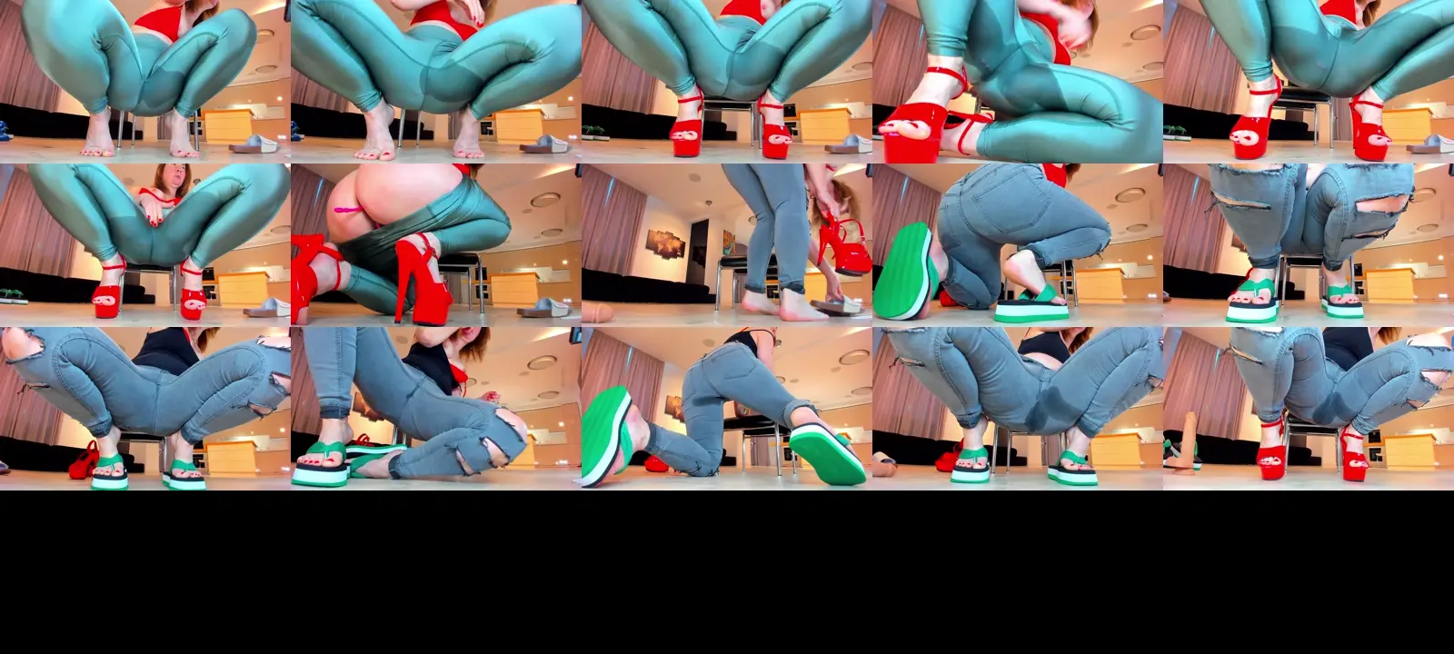 GirlSquirts photo contact sheet